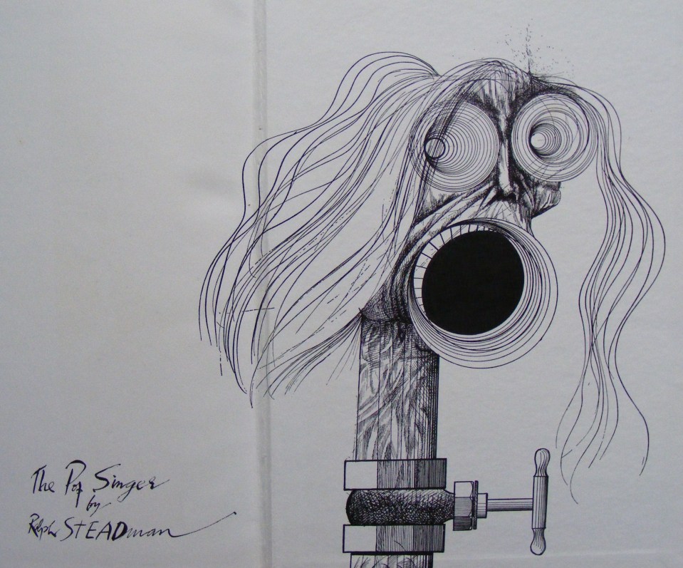 (From the book) The Pop Singer. But why does he look like Lord Longford?