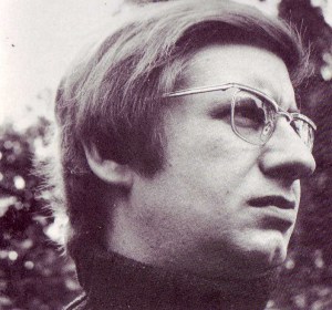 The author pictured on dust jacket of Born Under a Bad Sign.